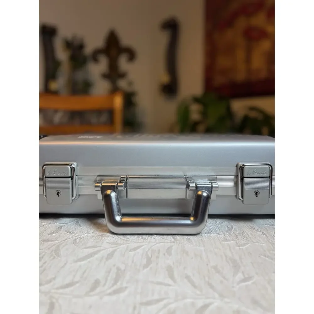 Le Roncato Ciak 101 Aluminum Attaché Case — Made in Italy